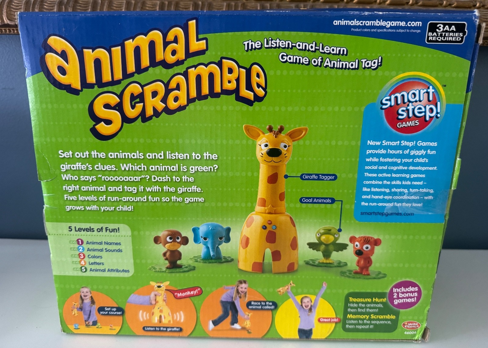 RARE Animal Scramble Hyper Dash Interactive Preschool Tag Game 100% COMPLETE!