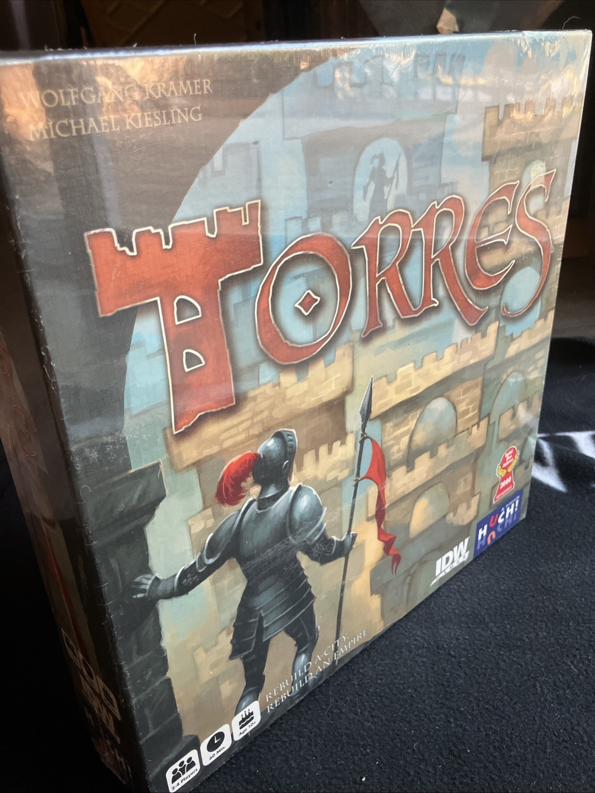 Torres ‘Rebuild A City, Empire’ Board Game 2-4 Players Huch! 2017 COMPLETE