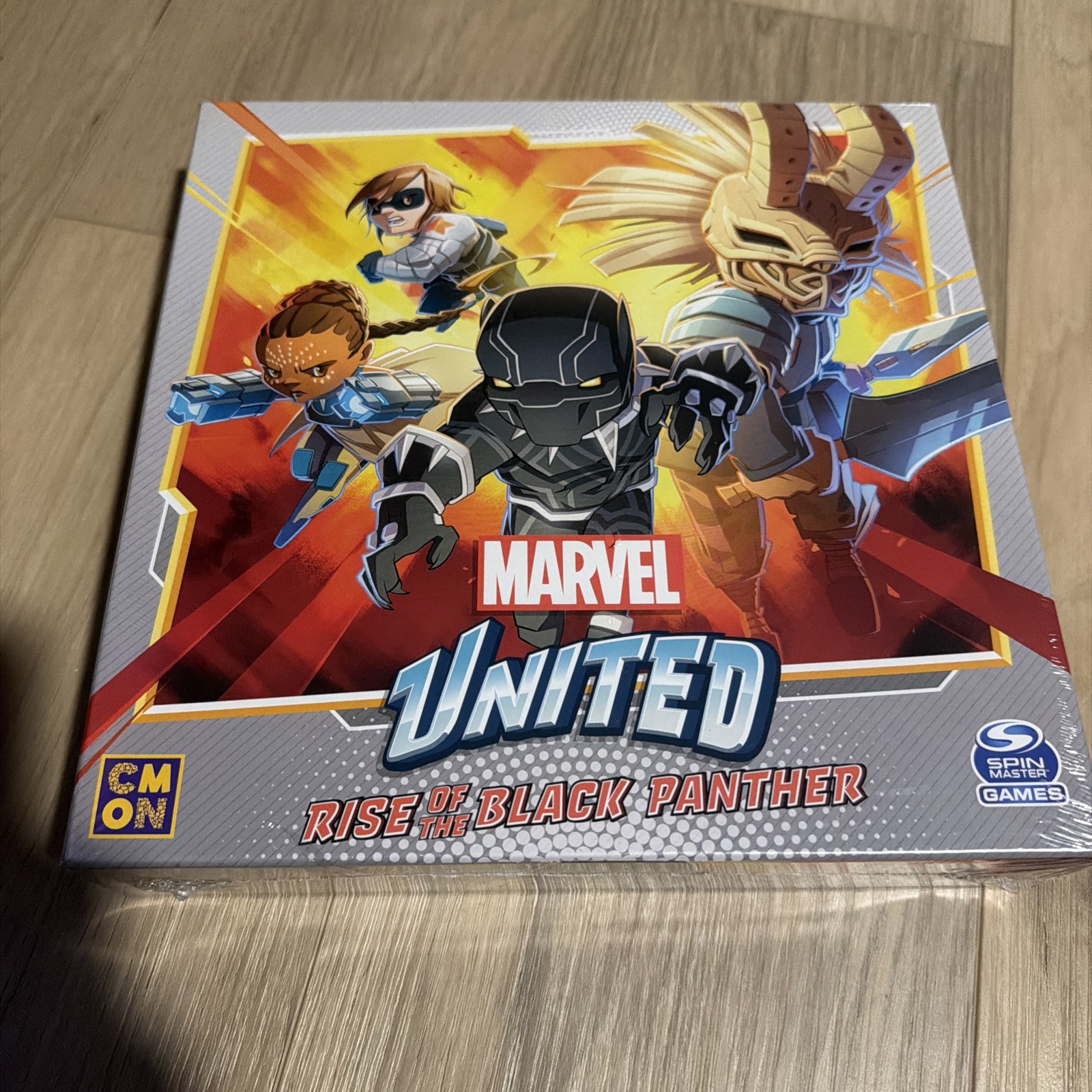 New Marvel United Lot of 6 Kickstarter Expansions CMON SPIN MASTER