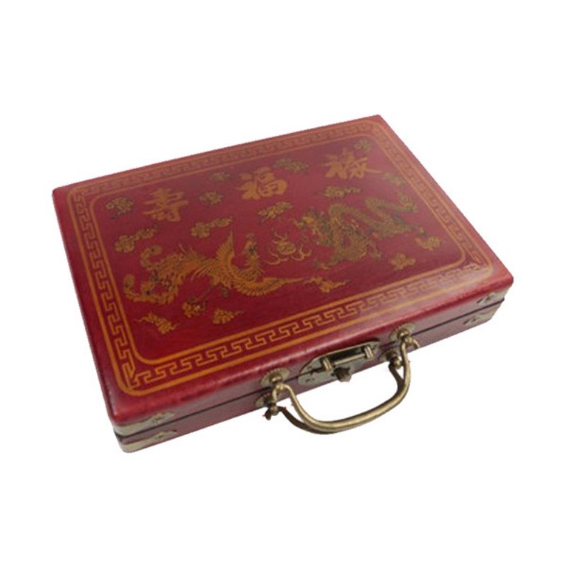 Mini Chinese Mahjong Set, Sturdy Construction of Easy To Read Mahjong Game