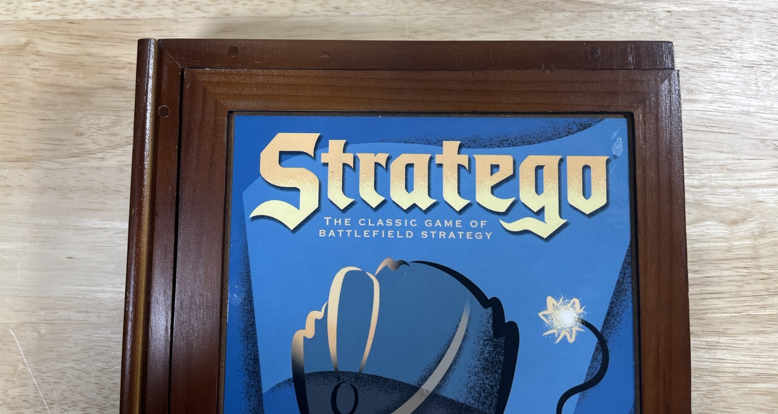 Stratego Vintage Game Collection Bookshelf Edition Wooden Box – Complete – 2005