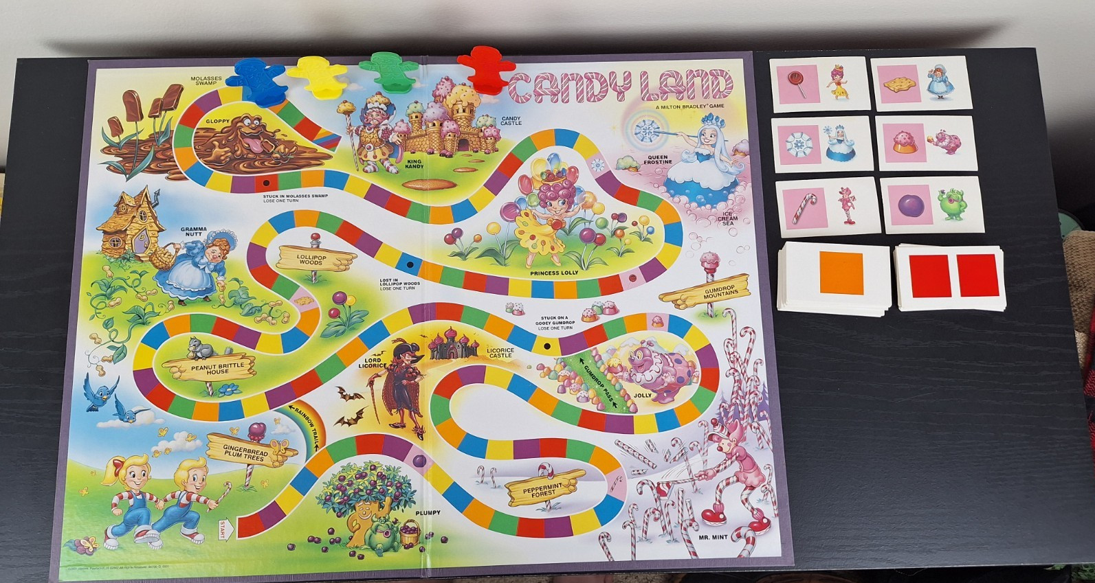 Milton Bradley Candy Land Board Game 1999/2001 Children VTG | 99.9% Complete