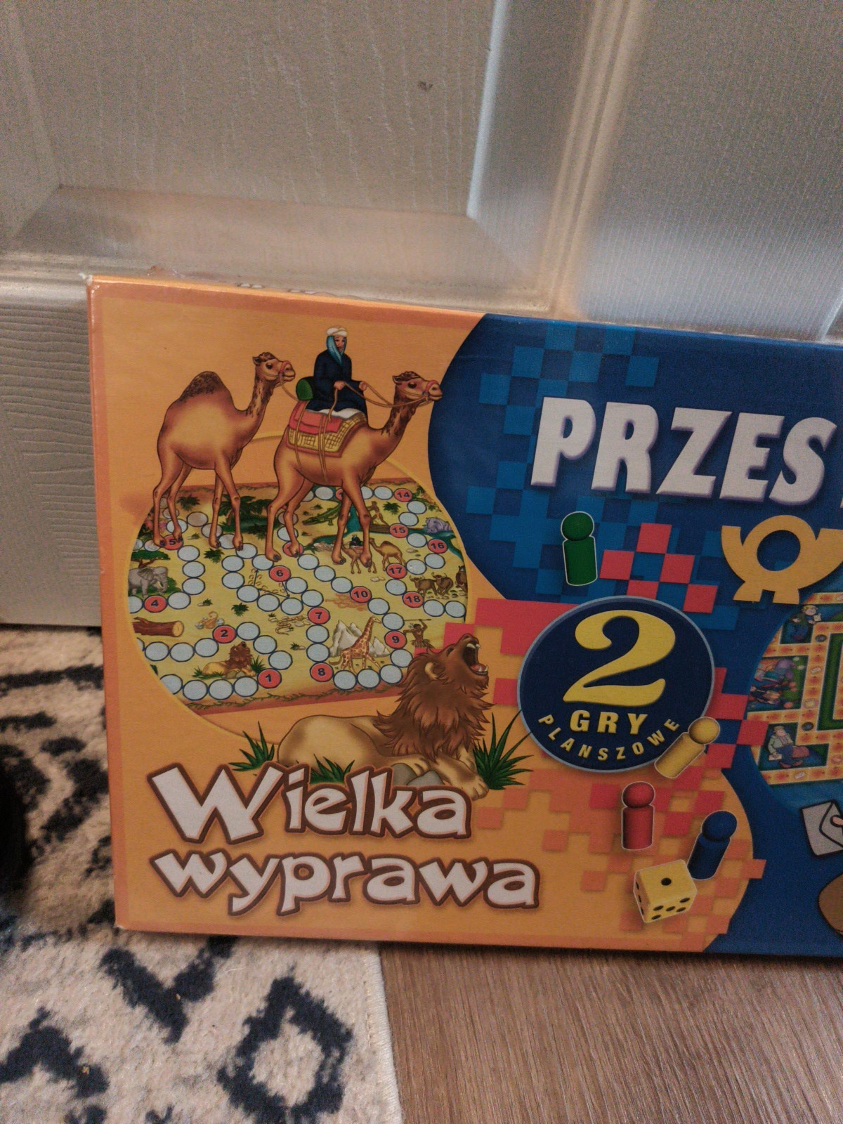 Przesylka Wielka Wyprawa Board Game Polish Sealed Number of players: 2-4