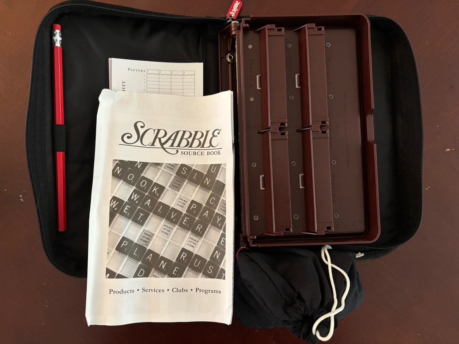 Scrabble & Yahtzee Travel Board Games, 2+ Players, Ages 8+, Fun on the Go!