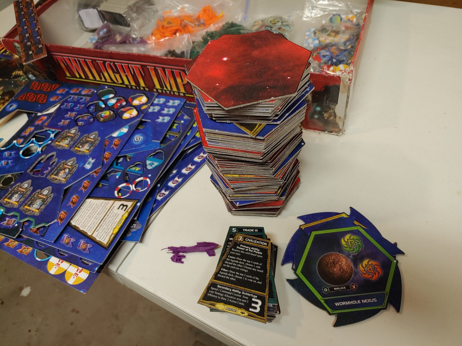Twilight Imperium 3rd Edition + Expansions Incomplete Board Games (#f6)