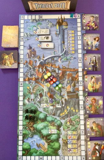 Thieves Den Board Game 2-5 Players Ages 10+ Daily Magic Games Complete