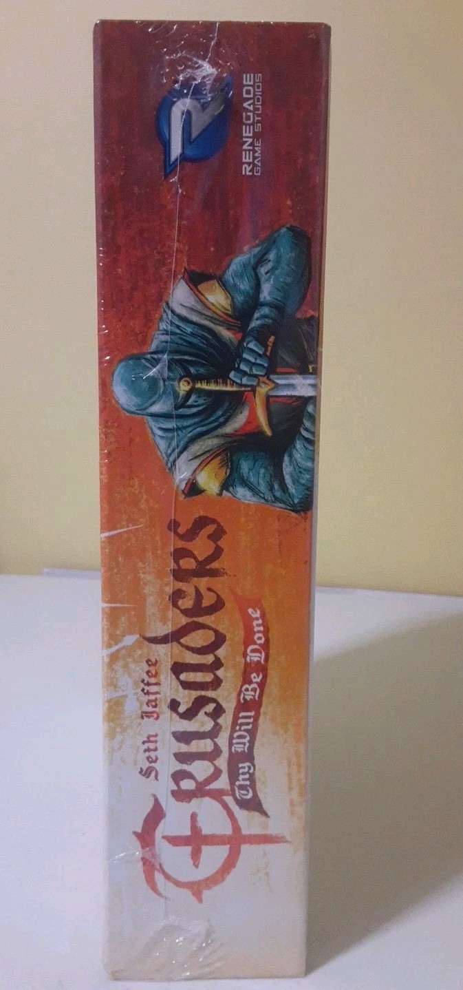shrink CRUSADERS THY WILL BE DONE Board Game Renegade Studios English