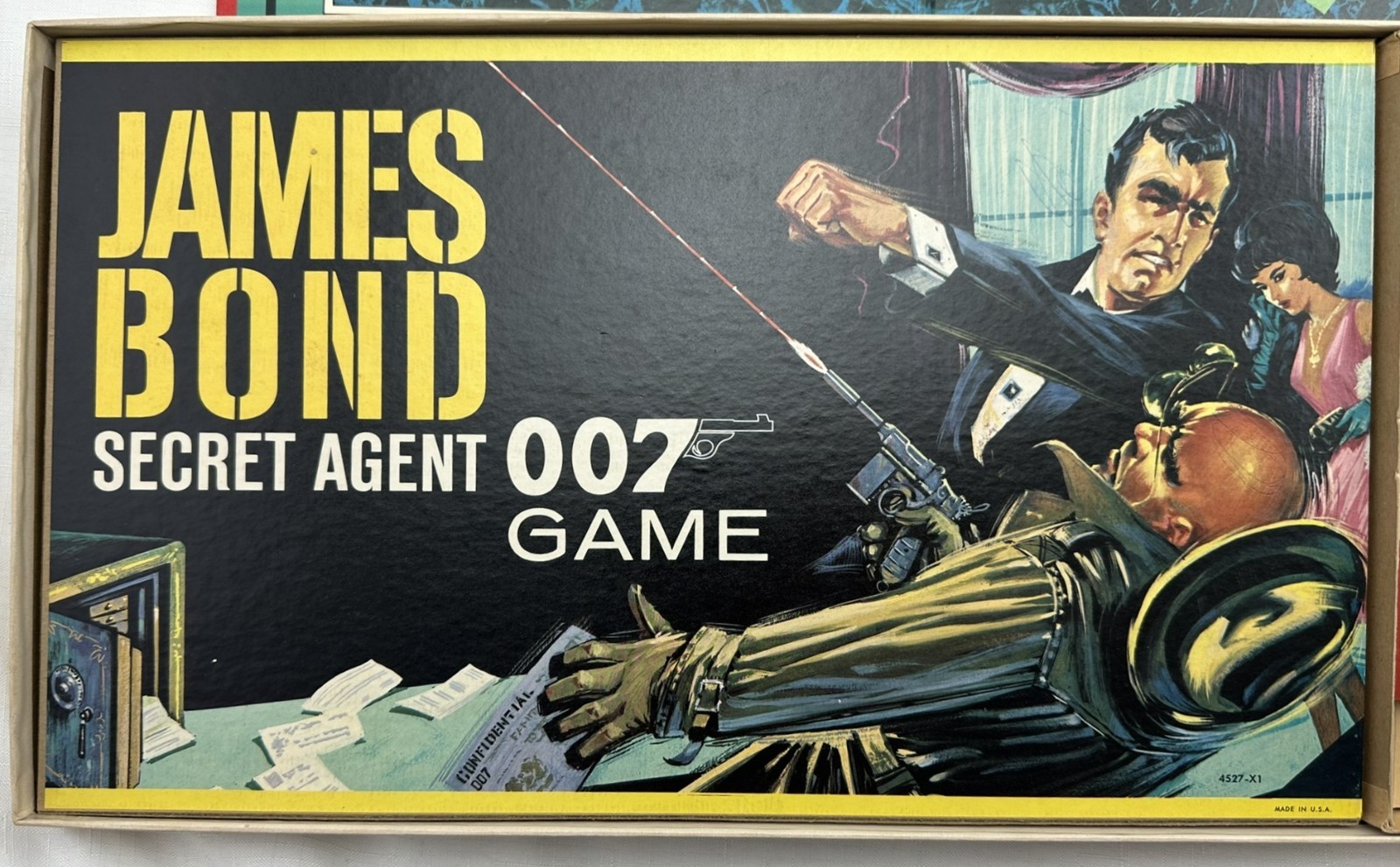 1964 James Bond Secret Agent Game by Milton Bradley Complete in Great Condition
