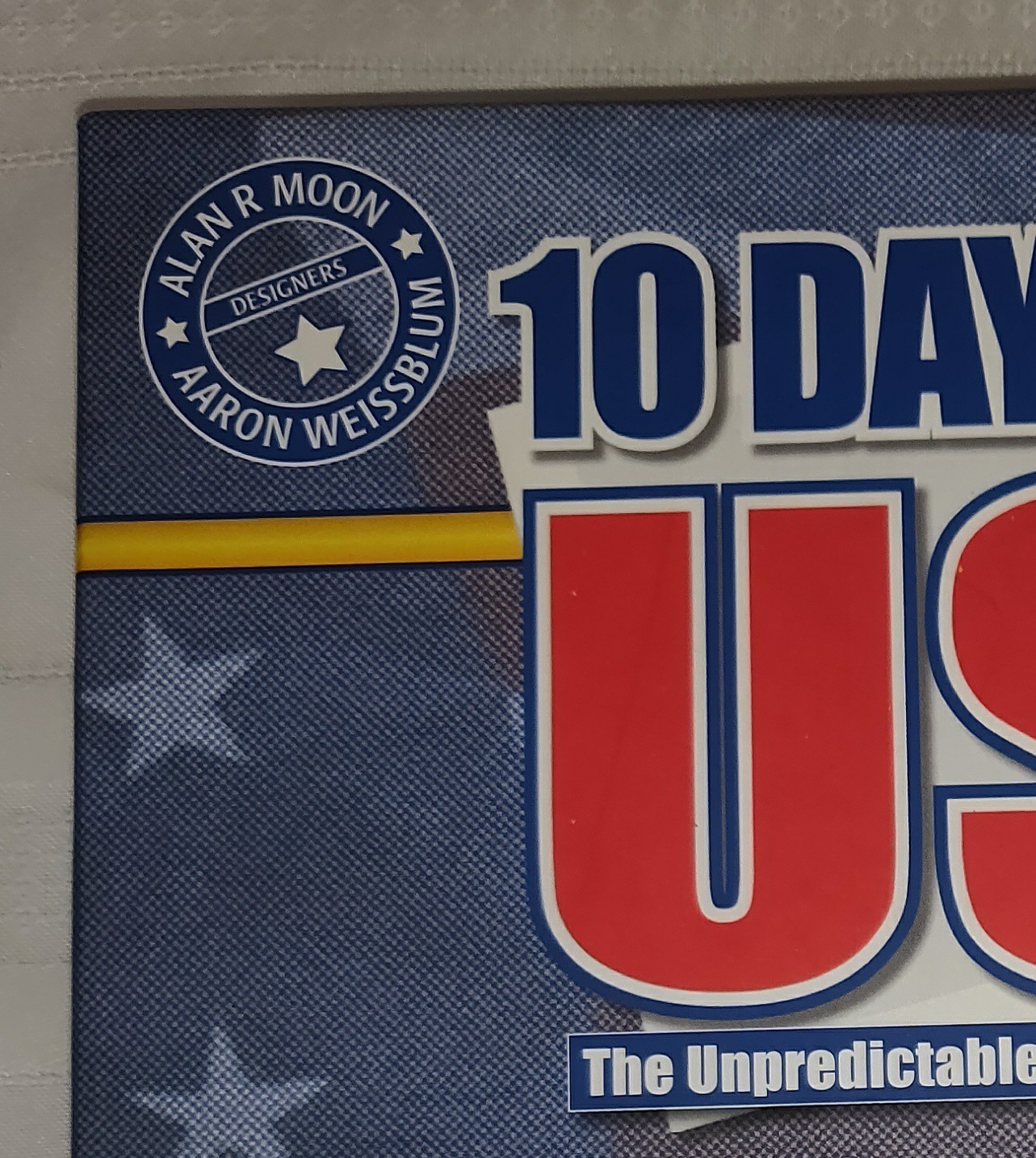 10 Days In The USA Board Game MENSA Family 2-4 Players NEW Traveling Ages 8+