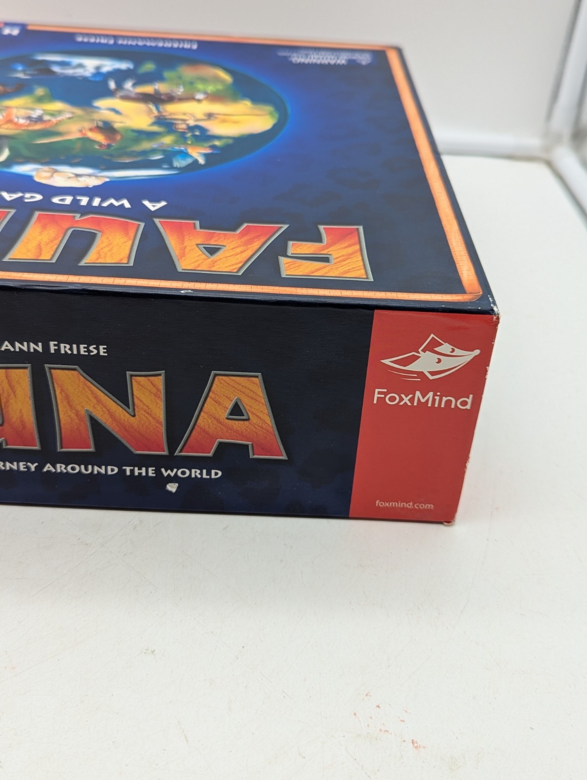FAUNA A Wild Game by Friedemann Friese 2010 FoxMind COMPLETE Animal Trivia