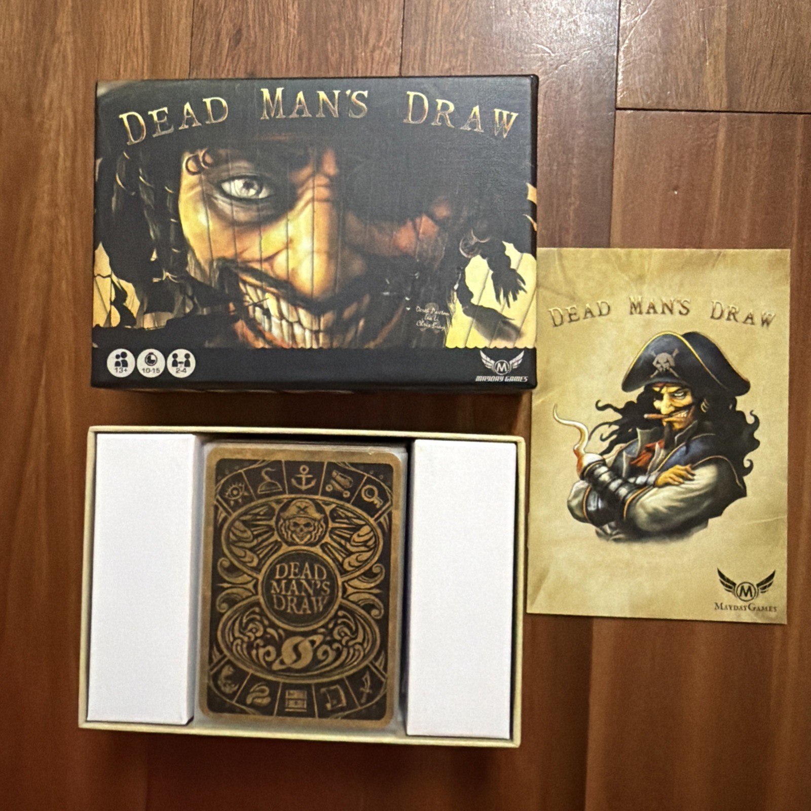 Dead Man’s Draw Mayday Games Limited Edition Complete Cards In Sleeves
