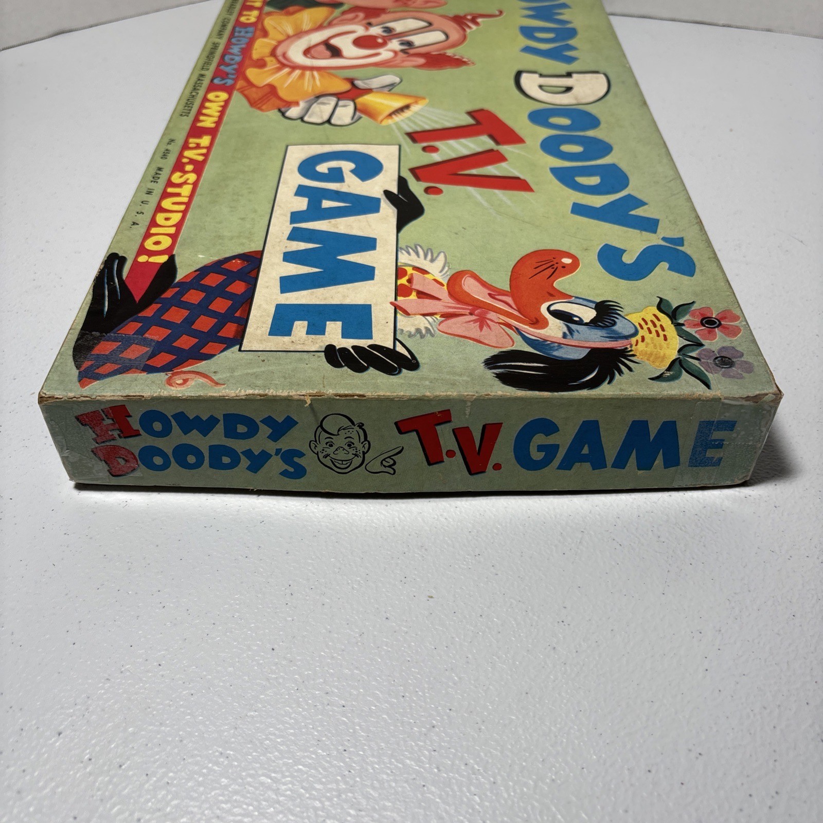 Vintage 1950s Howdy Doody’s TV Game Milton Bradley Board Game Complete