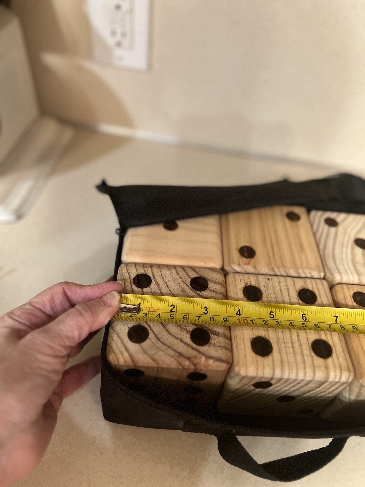 Hey! Play Giant Wooden Yard Dice