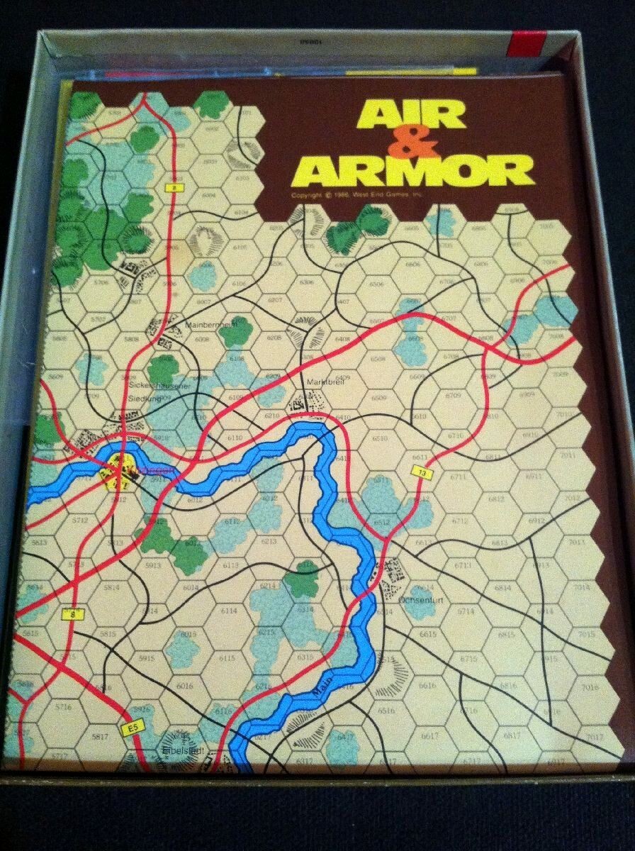 West End Games 10050 WEG Air & Armor Battlefield Command In The Next War 2nd Ed