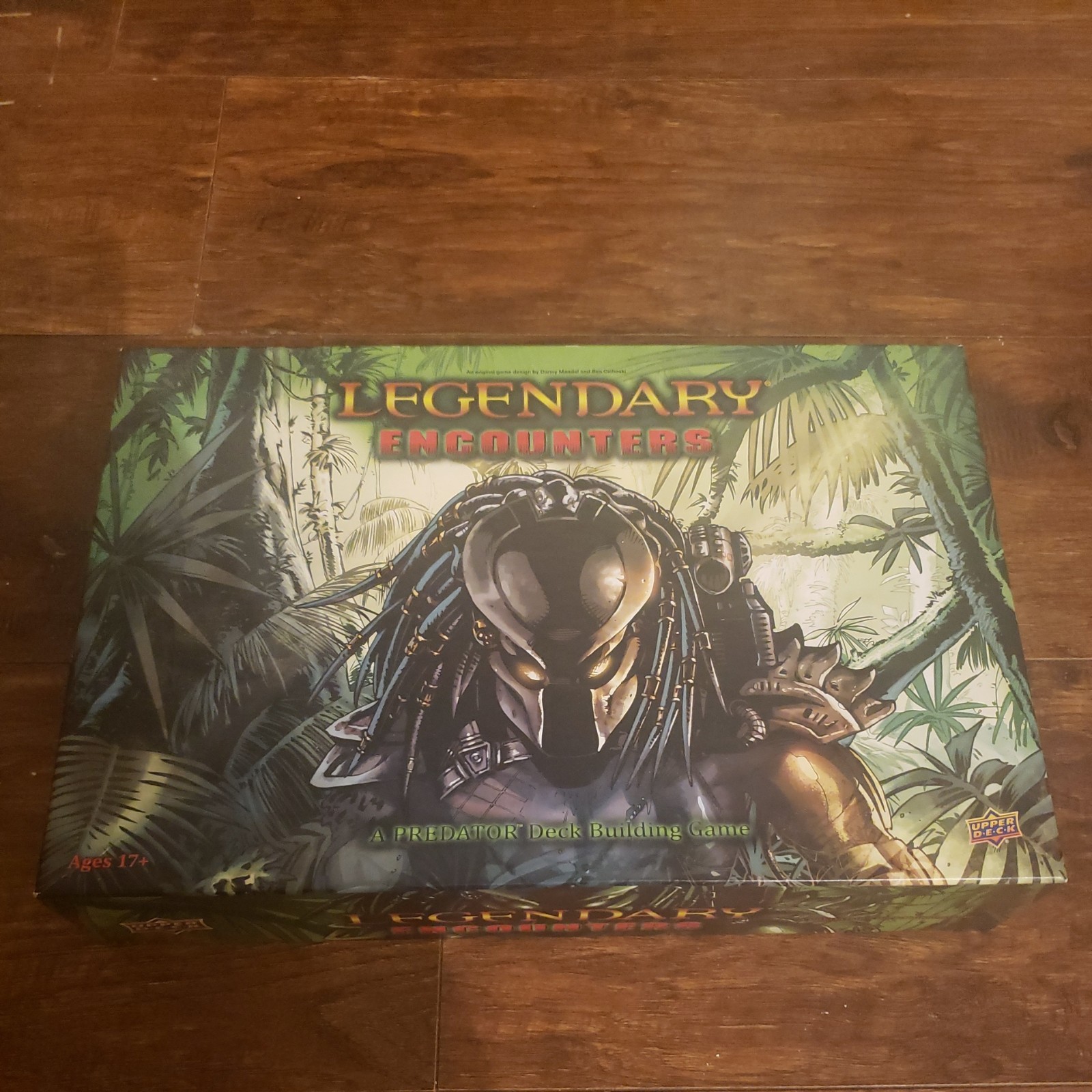 Legendary Encounters Predator Deck Building Game Upper Deck Complete Alien Movie