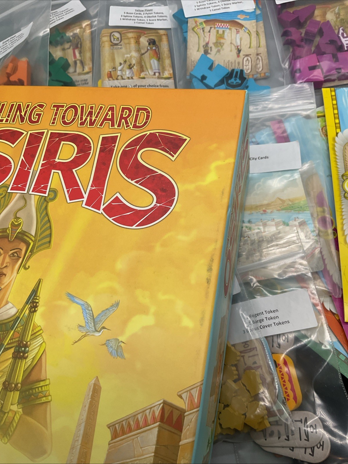2018 Sailing Toward Osiris Strategy Board Game Daily Magic Games COMPLETE