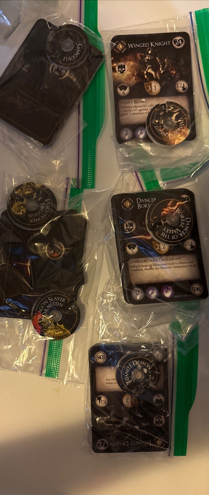 Dark Souls The Board Game Steamforged Games Used Incomplete 27 Minis Core Set