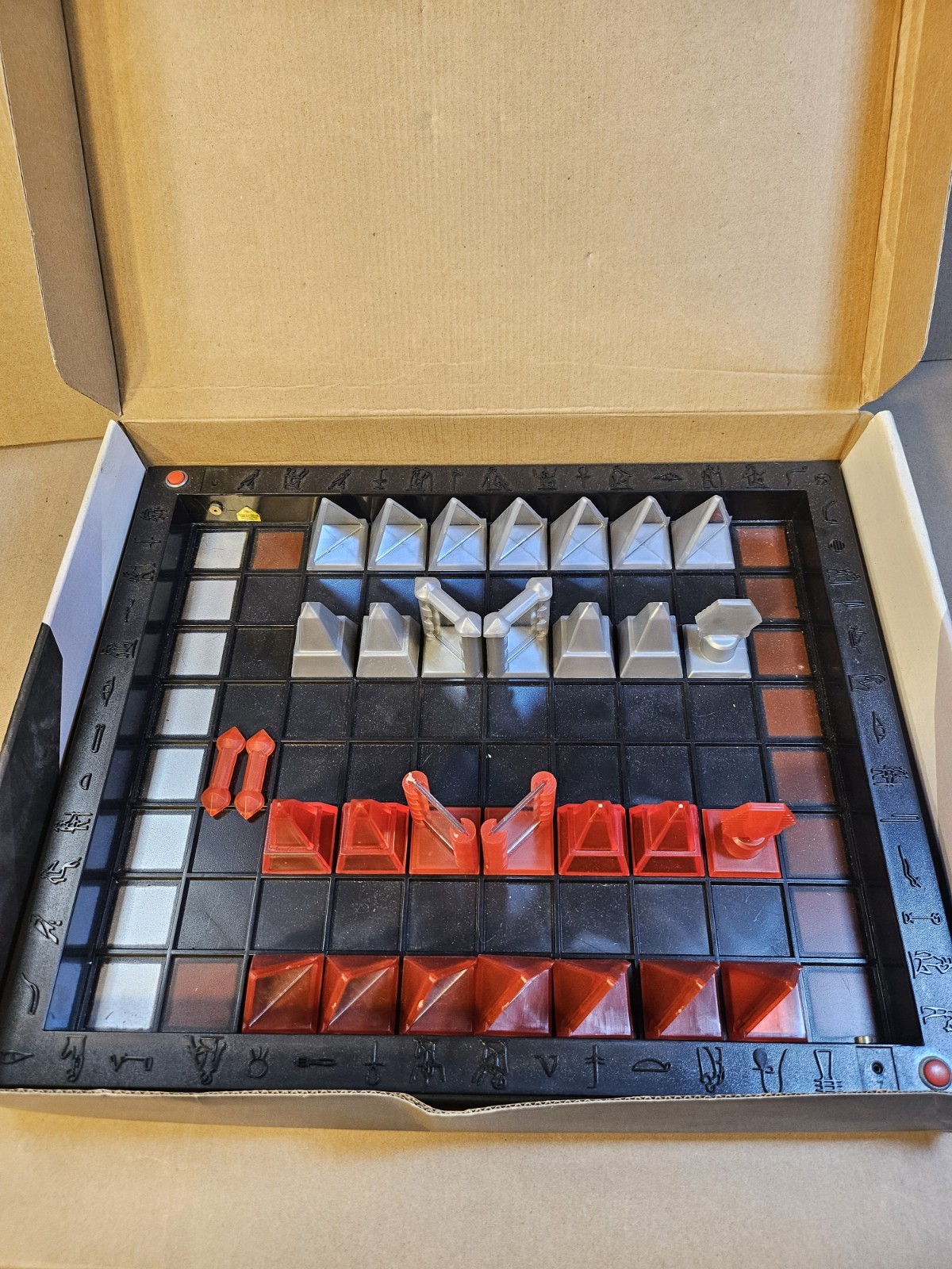 Original – Khet Strategy at the Speed of Light Laser Game – 100% Complete Mensa