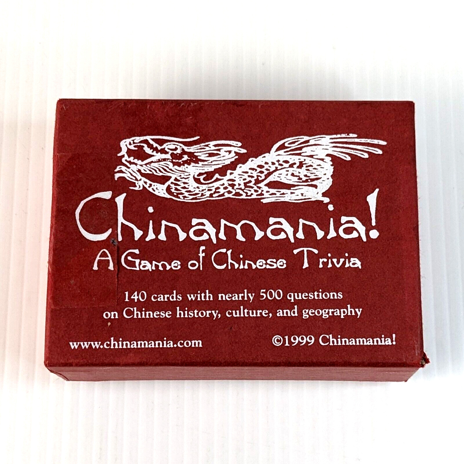 Chinamania! Trivia Game On Chinese History, Culture & Geography RARE 1999 Learn