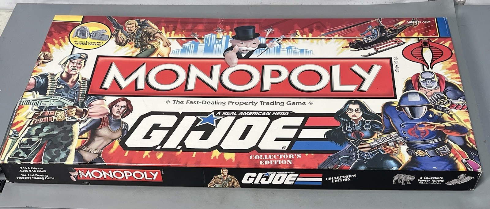 GI Joe Monopoly Collectors Edition Board Game 2009 CIB