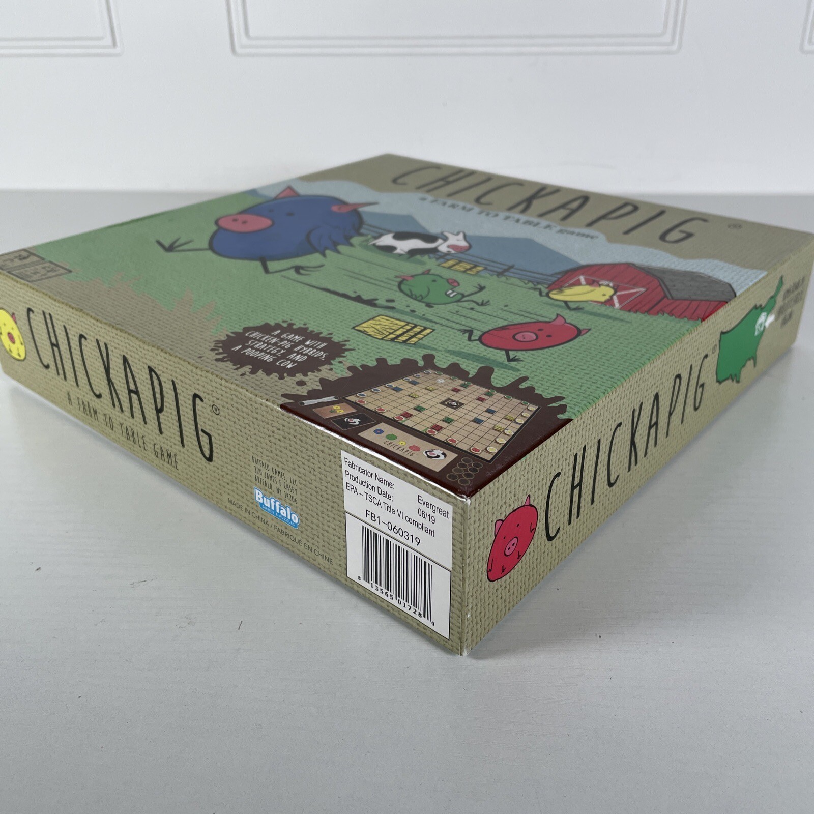 Chickapig Strategic Board Game Family Friendly Game – Family Board Game