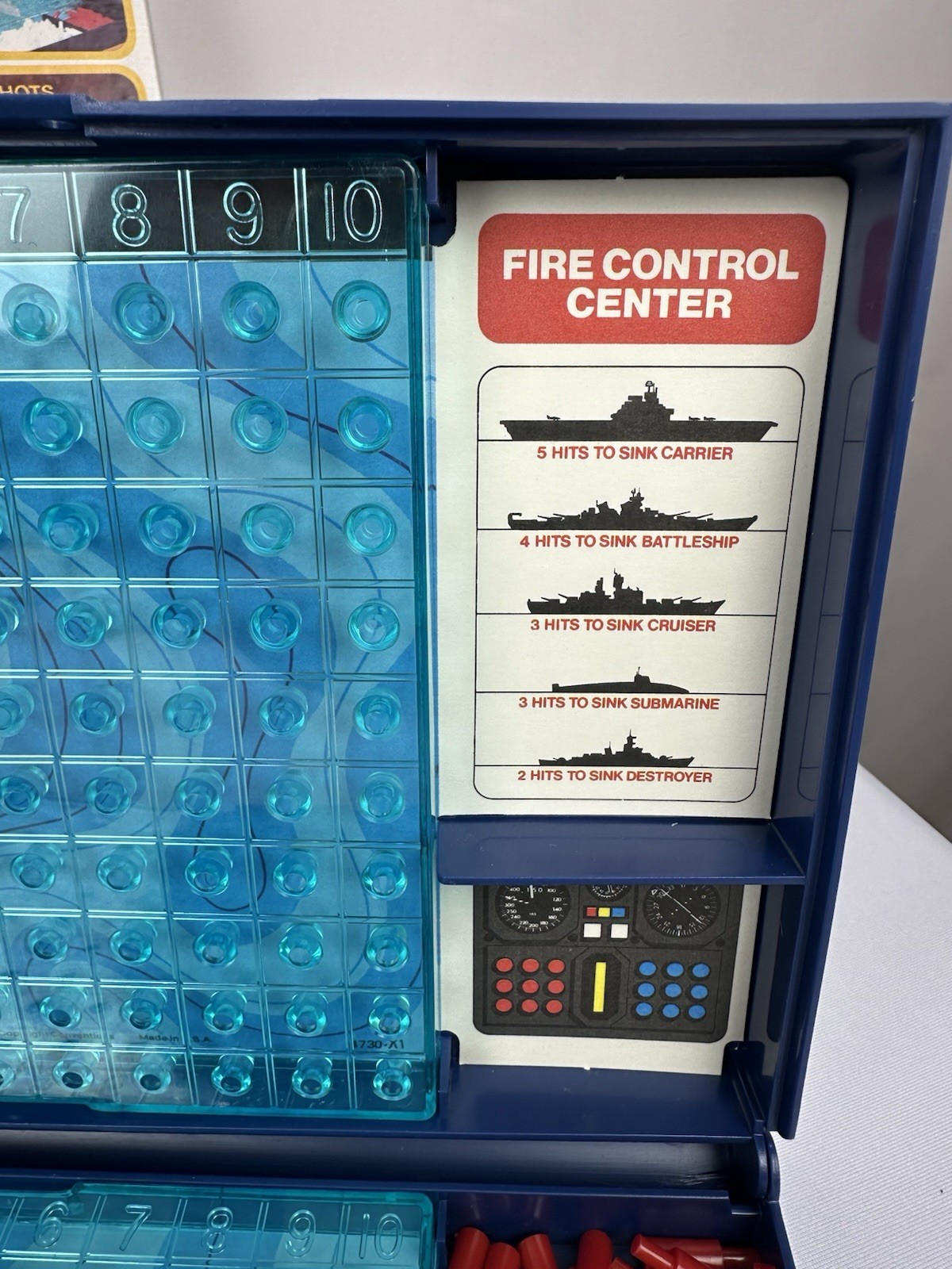 1978 Battleship Game by Milton Bradley Complete in Good Condition