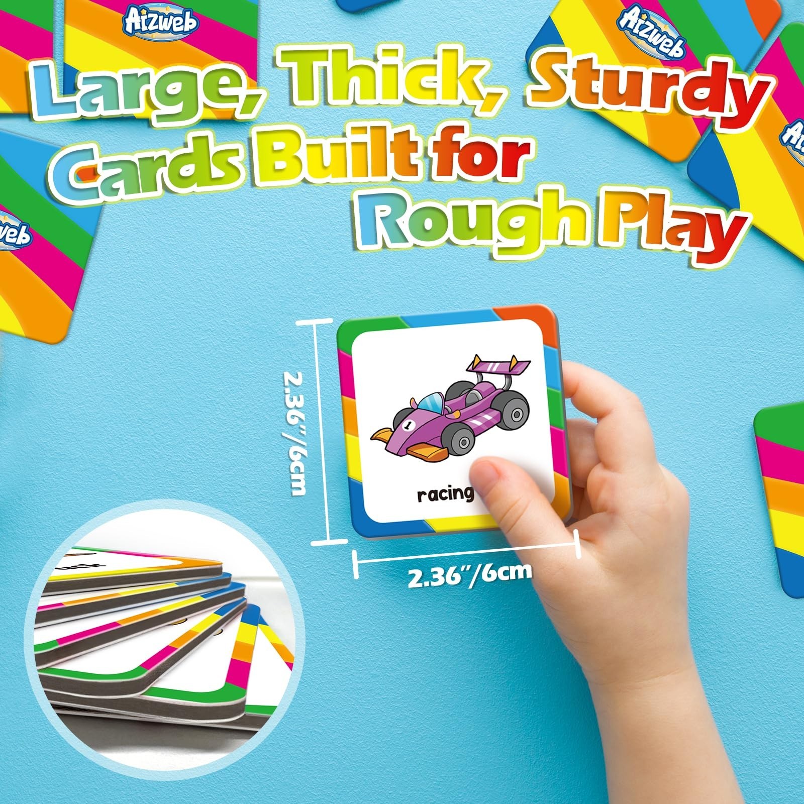 48 Pcs Vehicle Memory Match Game for Kids 3-6, Educational Flash Cards, Toddler