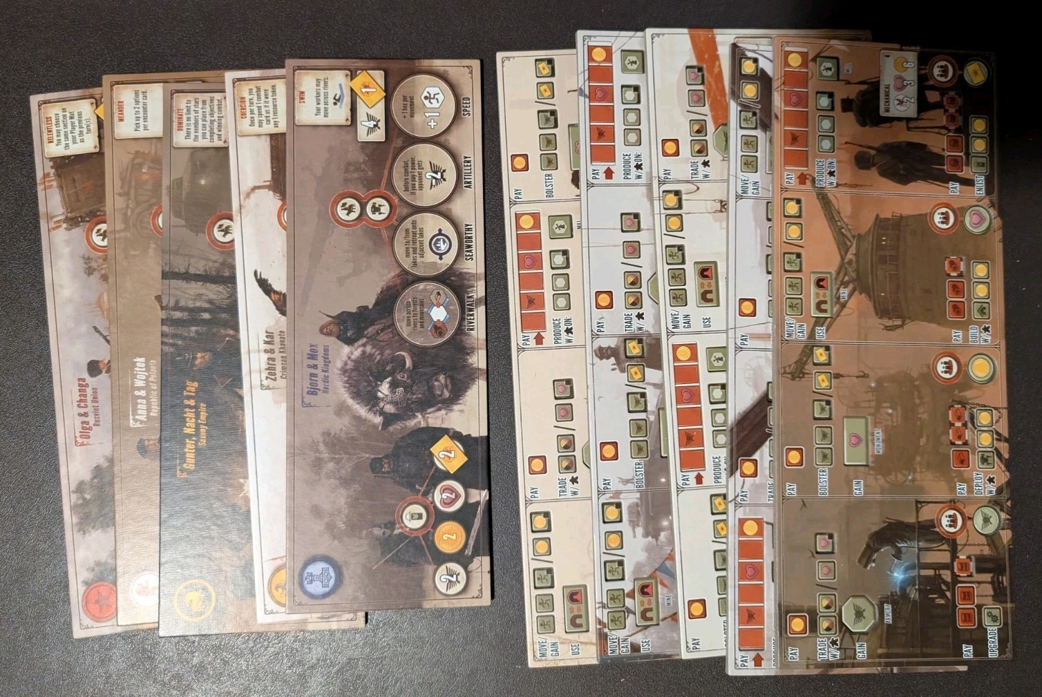 Scythe Board Game + Extras