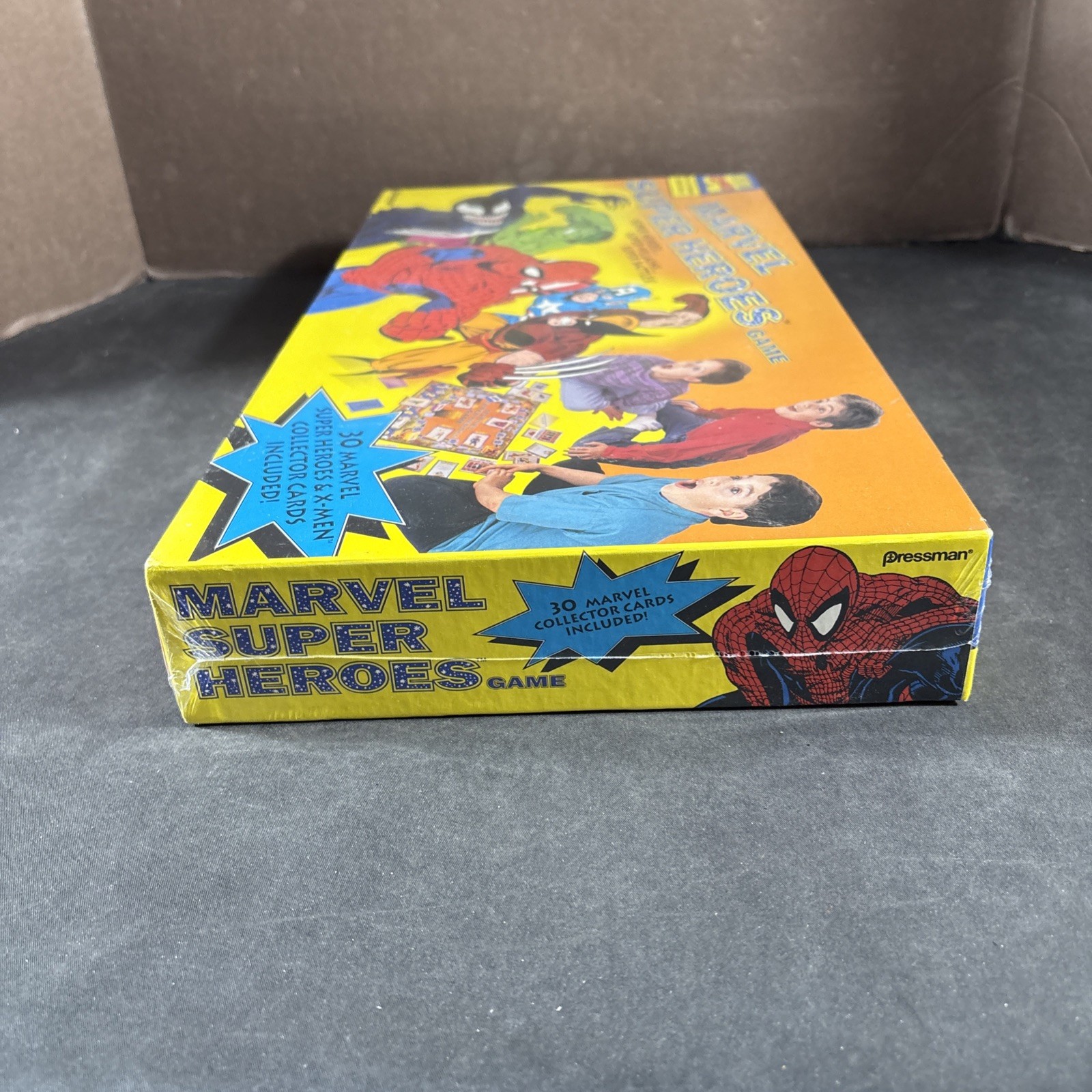 MARVEL COMICS SUPER HEROES VINTAGE BOARD GAME SEALED NEW PRESSMAN 1992