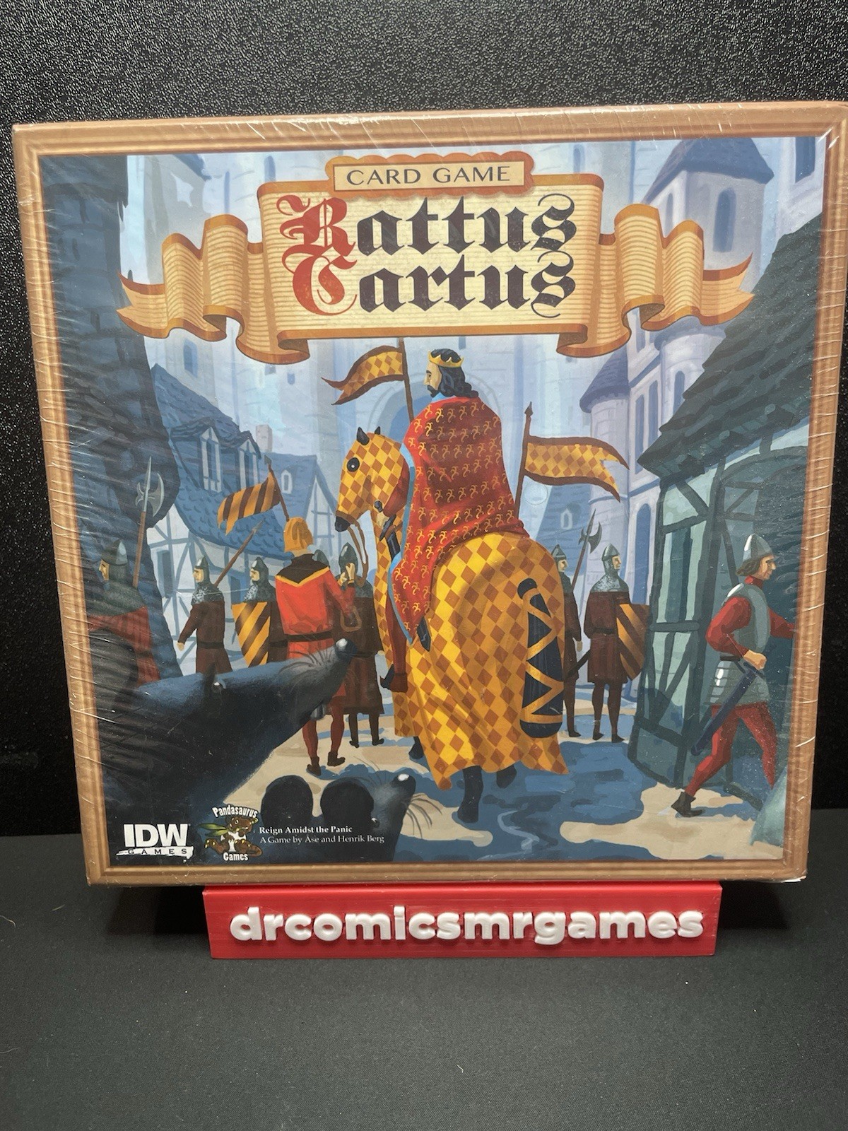 Rattus Cartus Card Game – IDW Games – Reign Amidst The Panic – New Sealed