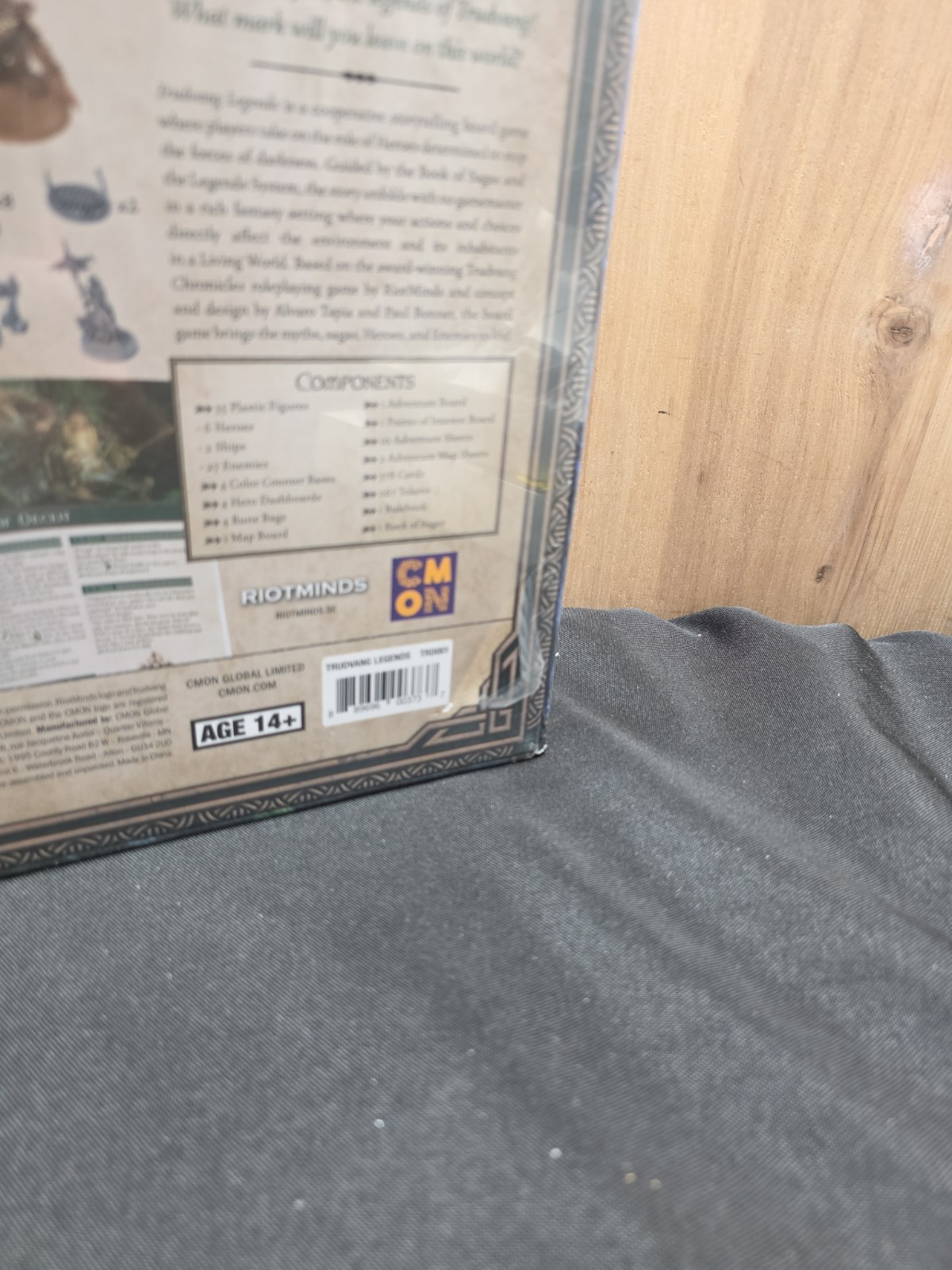 Trudvang Legends Core Fantasy Board Game New Factory Sealed