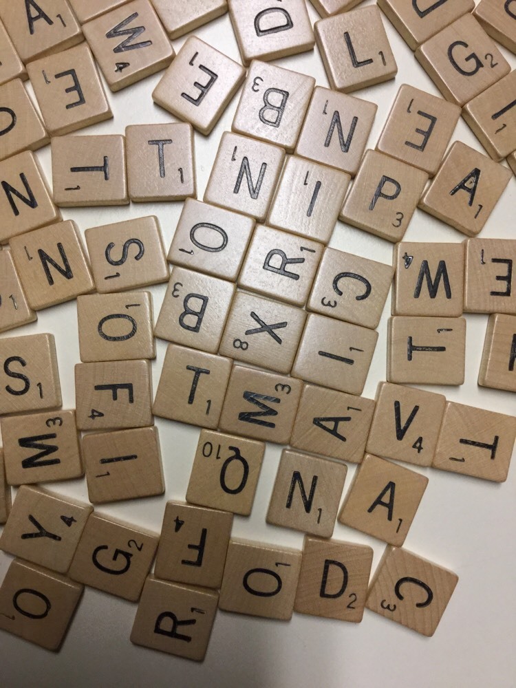 SCRABBLE Individual Wooden Tiles for Regular Edition (***$1.00 Per Tile***)