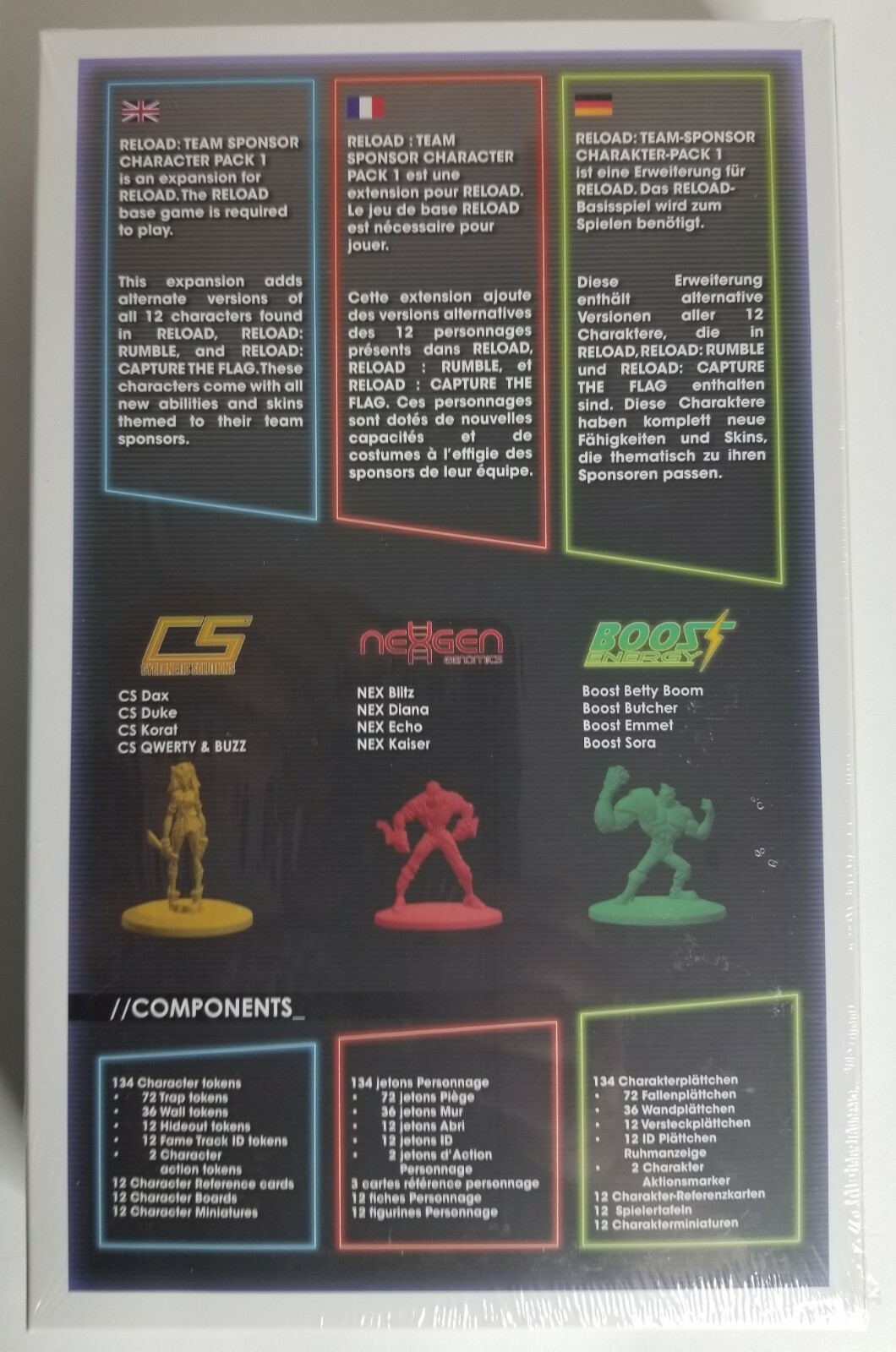 Kolossal Games Reload Kickstarter Super Star Pledge + Add-On SEALED