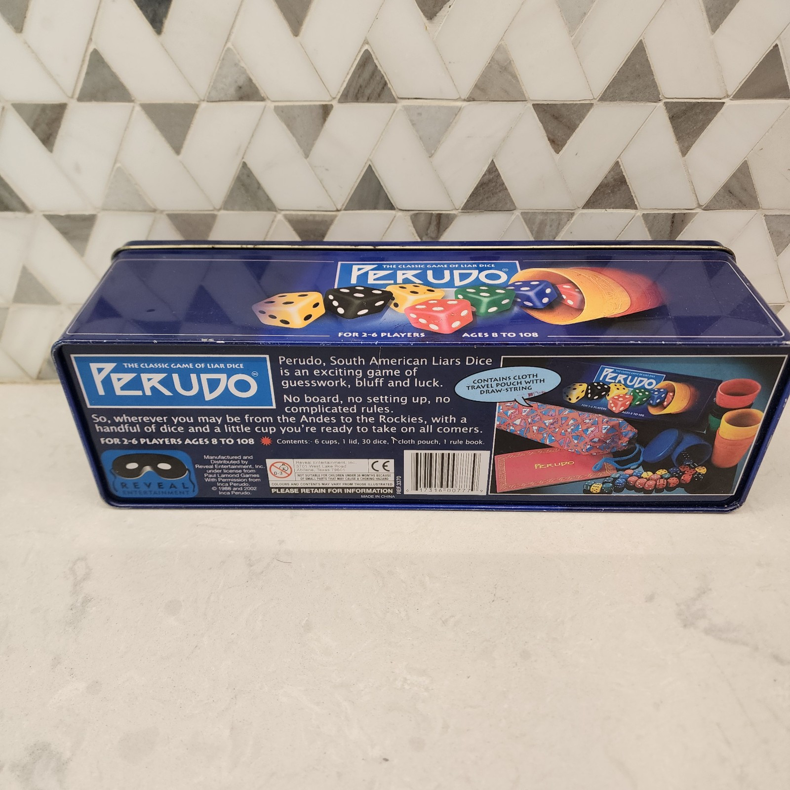 Perudo – Game of Liar’s Dice – Complete With Original Travel Bag