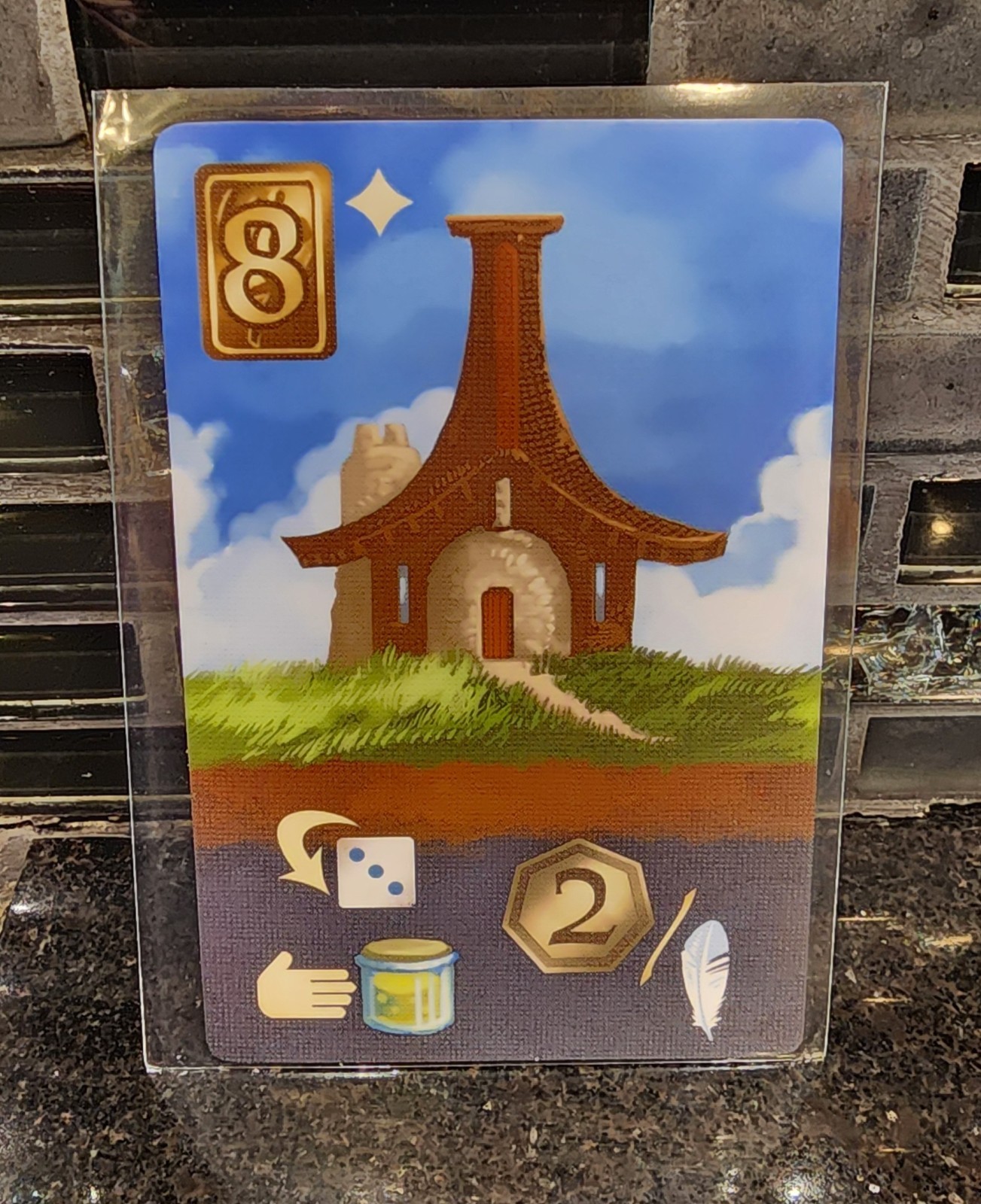 Above and Below: Mystic’s Hut Promo Card Red Raven Games – NEW!