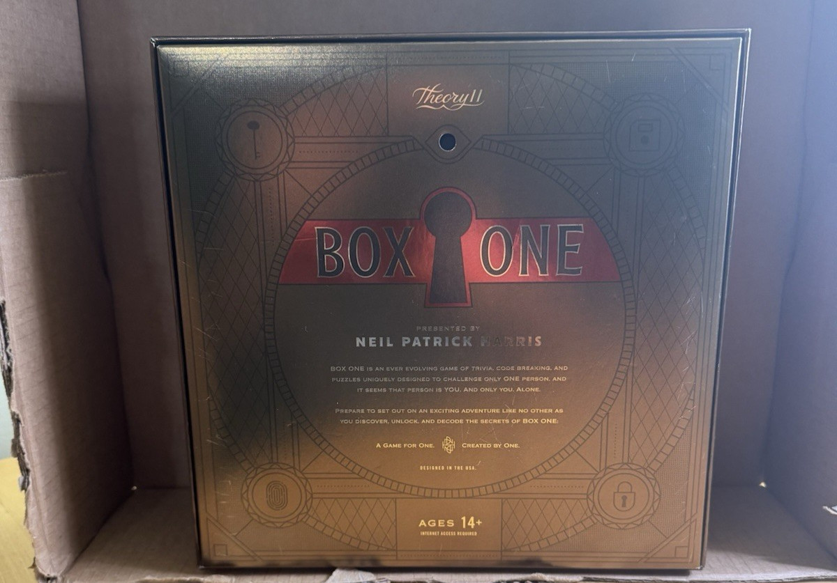 BOX ONE by Neil Patrick Harris Strategy Game