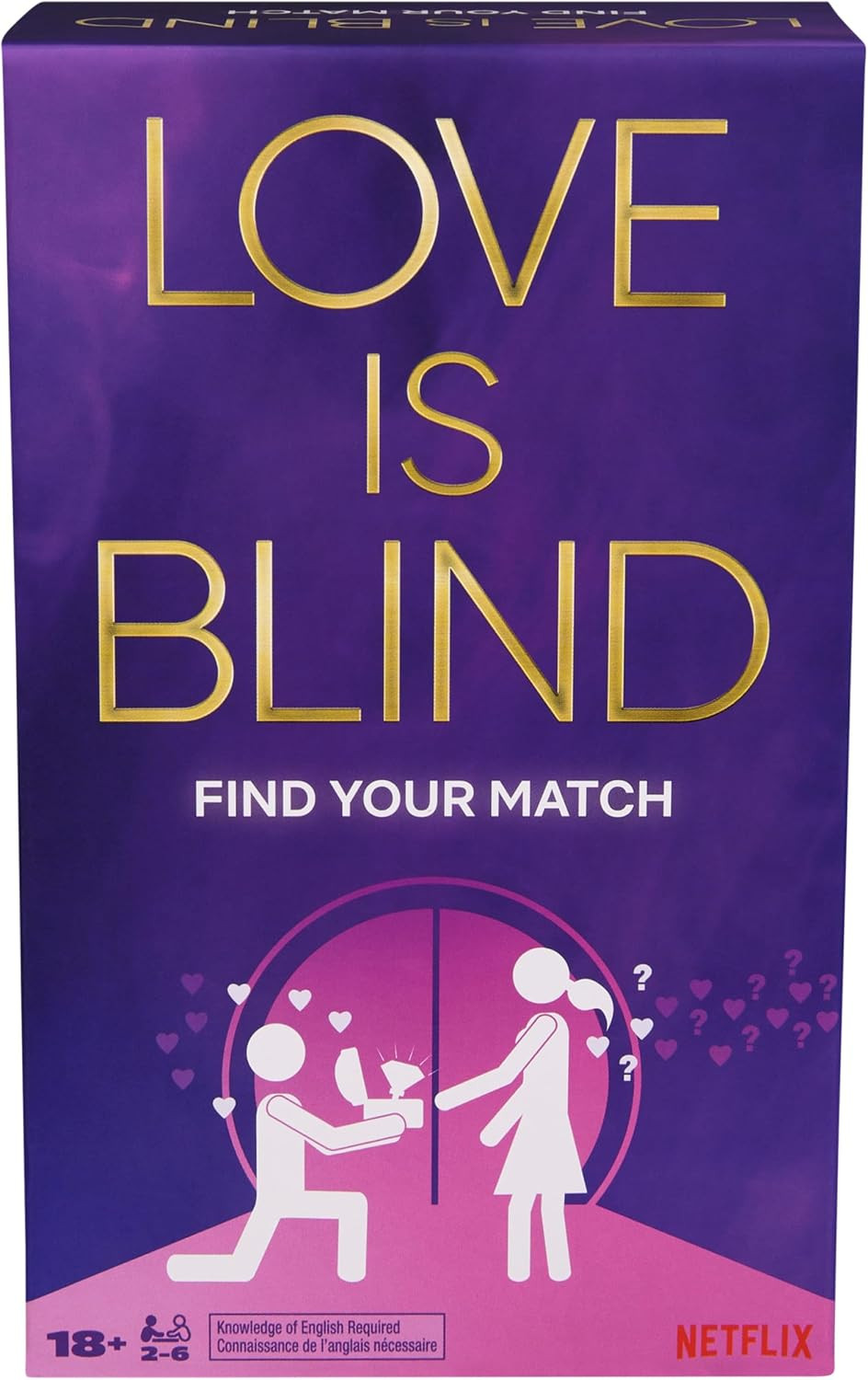 Love Is Blind Card Game for Couples Family Adults Party Game Date Night Fun Set+