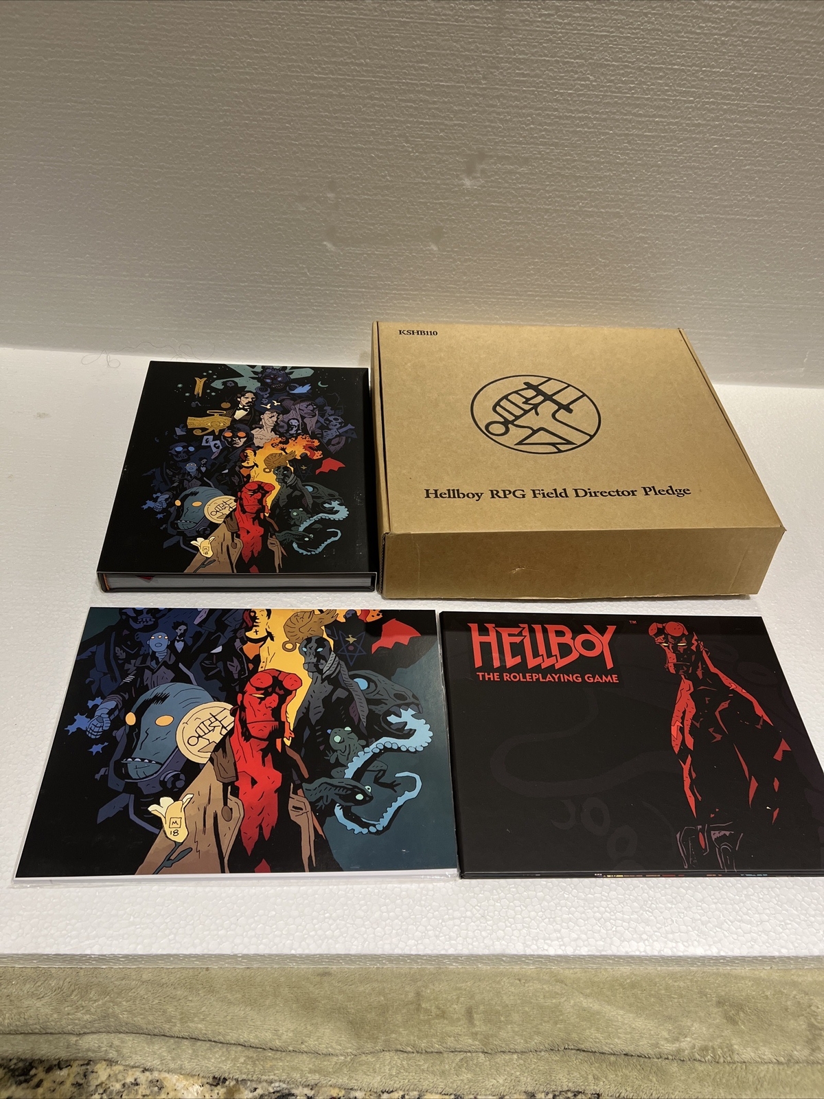 HellBoy RPG Field Director Pledge Set – Mantic Dark Horse Comics