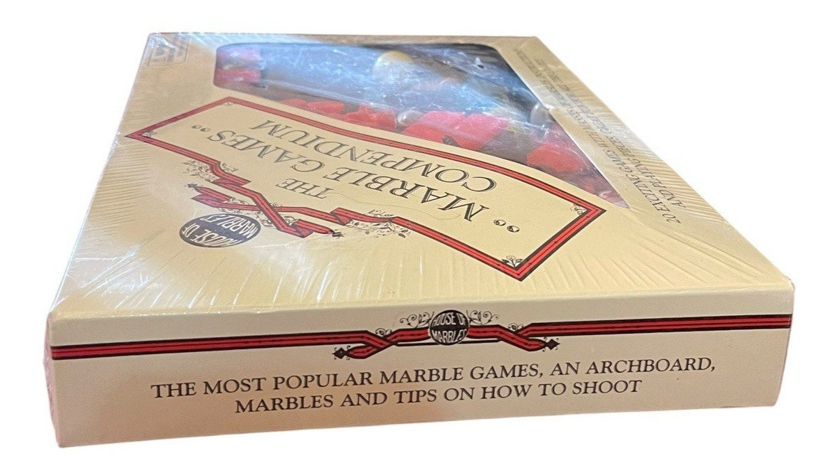 House Of Marbles The Marble Games Compendium England NEW SEALED 20 Games *READ