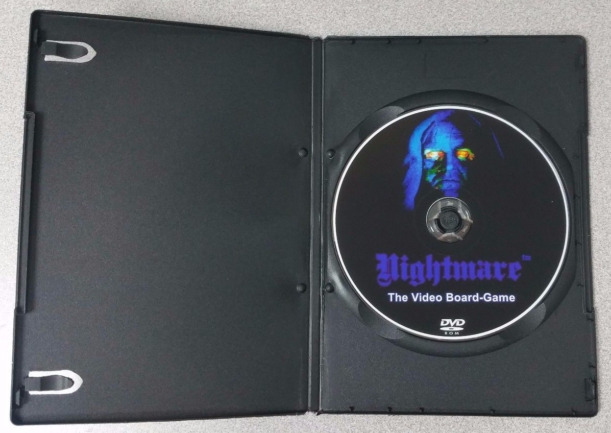 Nightmare Video Board Game DVD of the VHS VCR Tape Horror