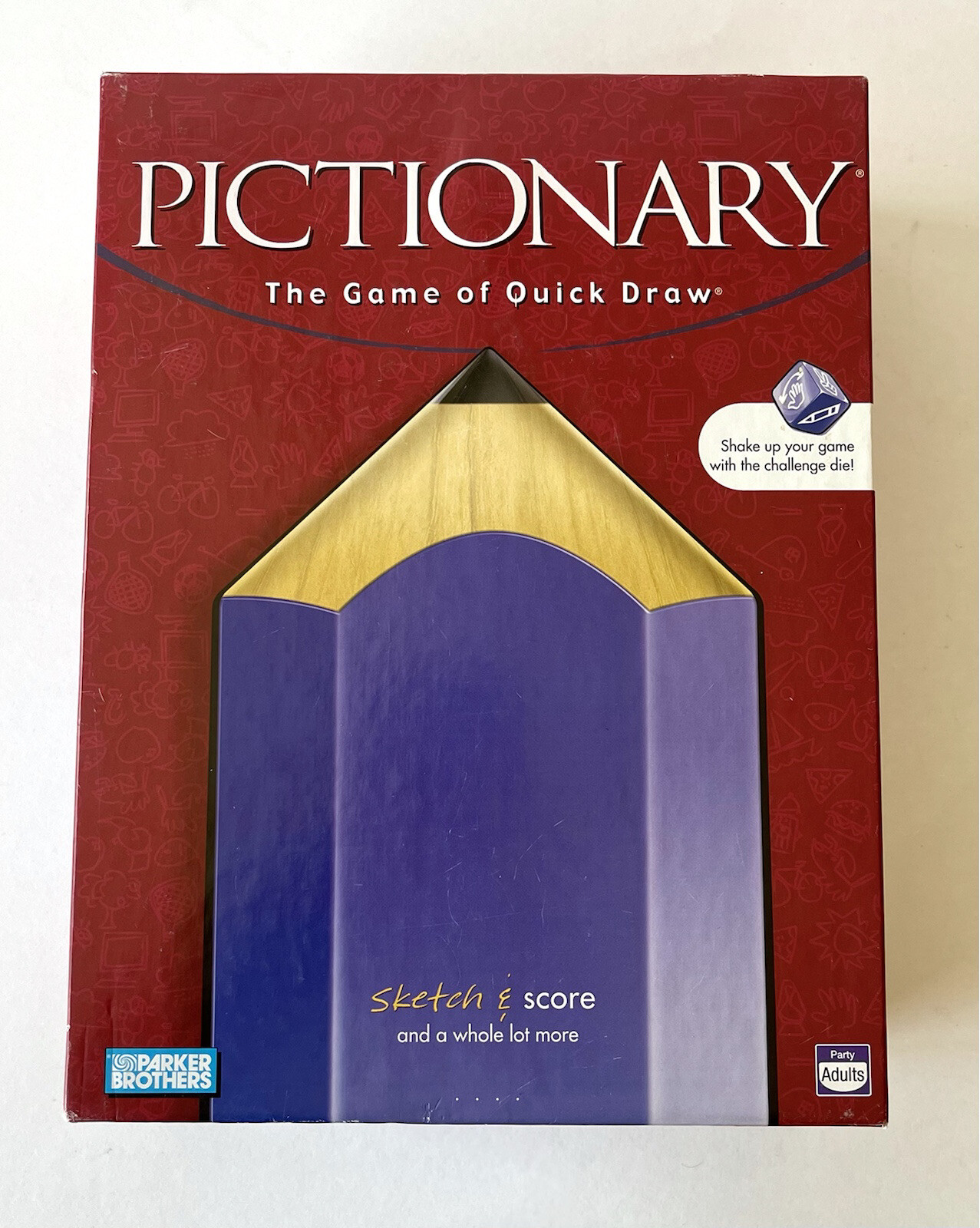 Pictionary The Game Of Quick Draw, Authentic Product, Parker Brothers