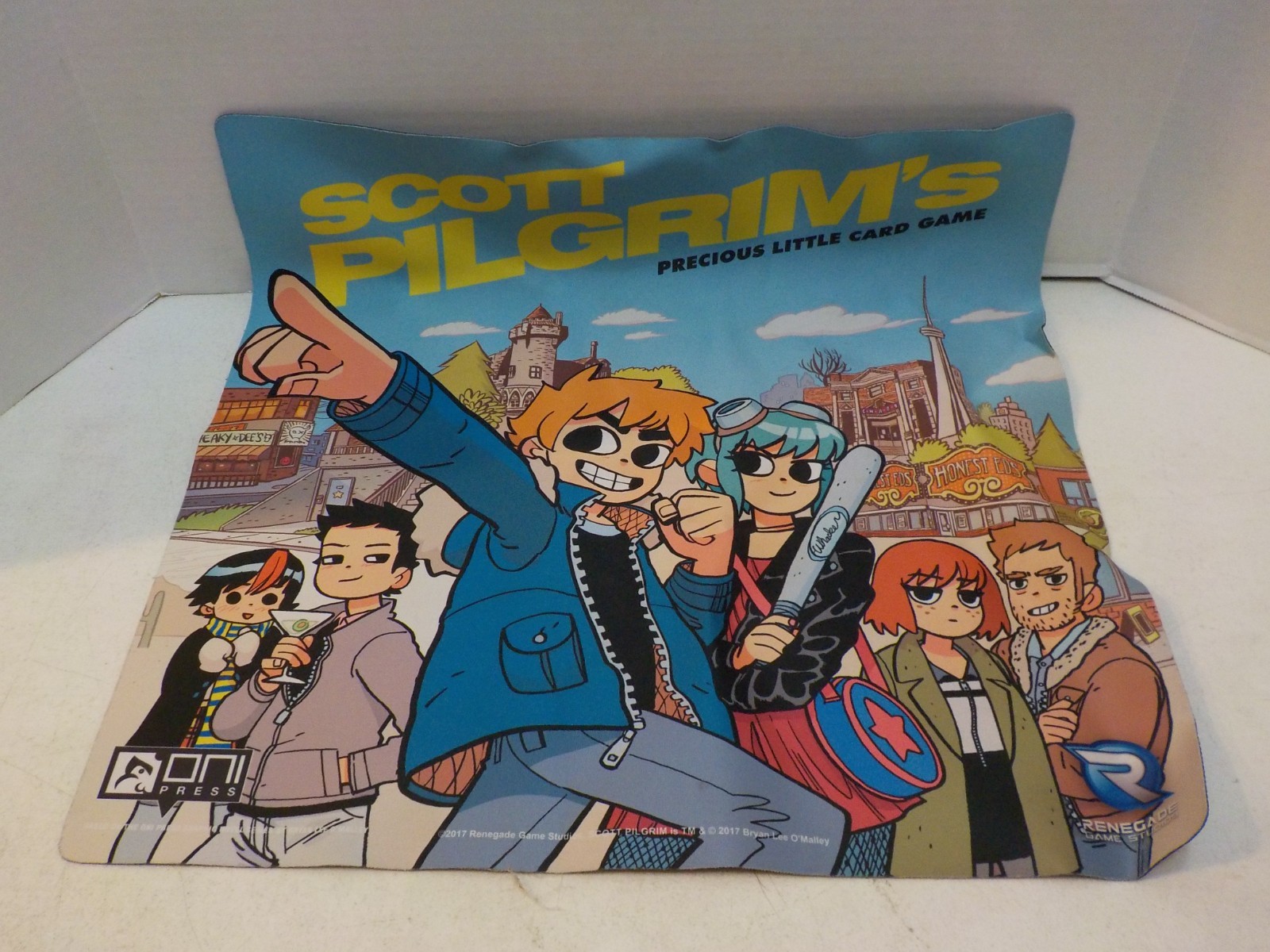 G511 Scott Pilgrim’s Precious Little Card Game Renegade w Playmat