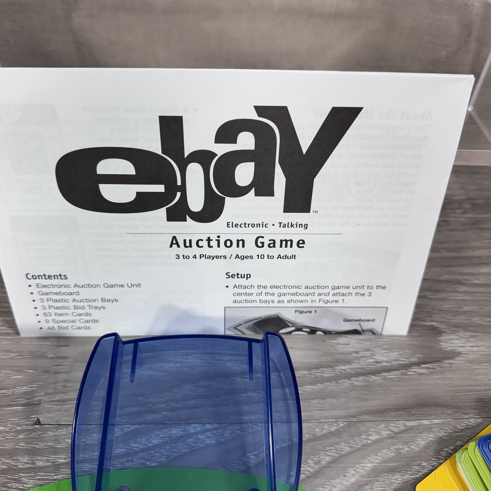 Vintage 2001 EBAY Electronic Talking Auction Board Game Hasbro Parker Bros. New