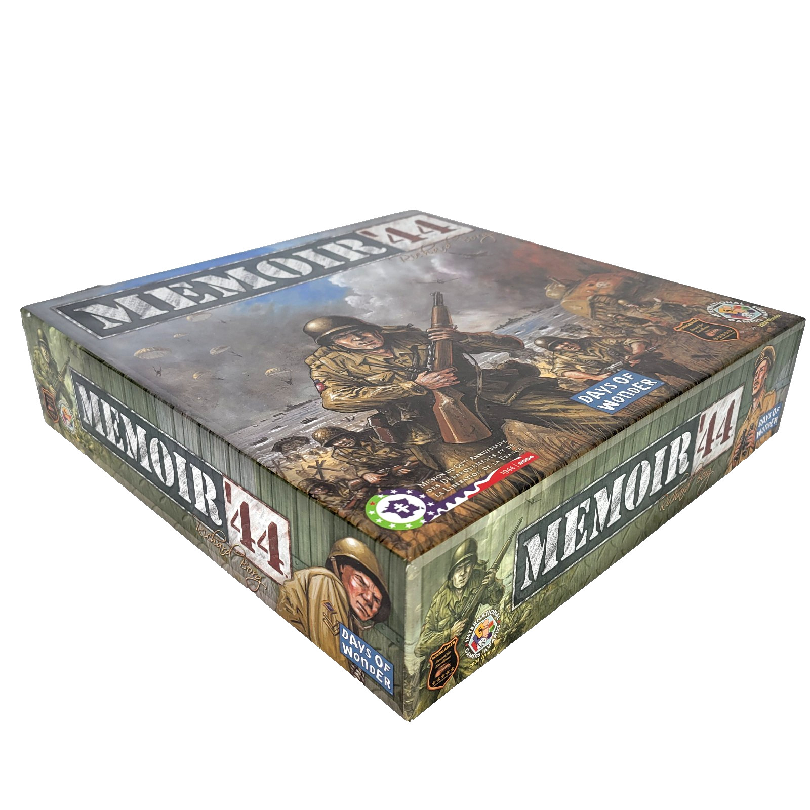 Memoir ’44 Days of Wonder Board Game Richard Borg Military Historical Complete
