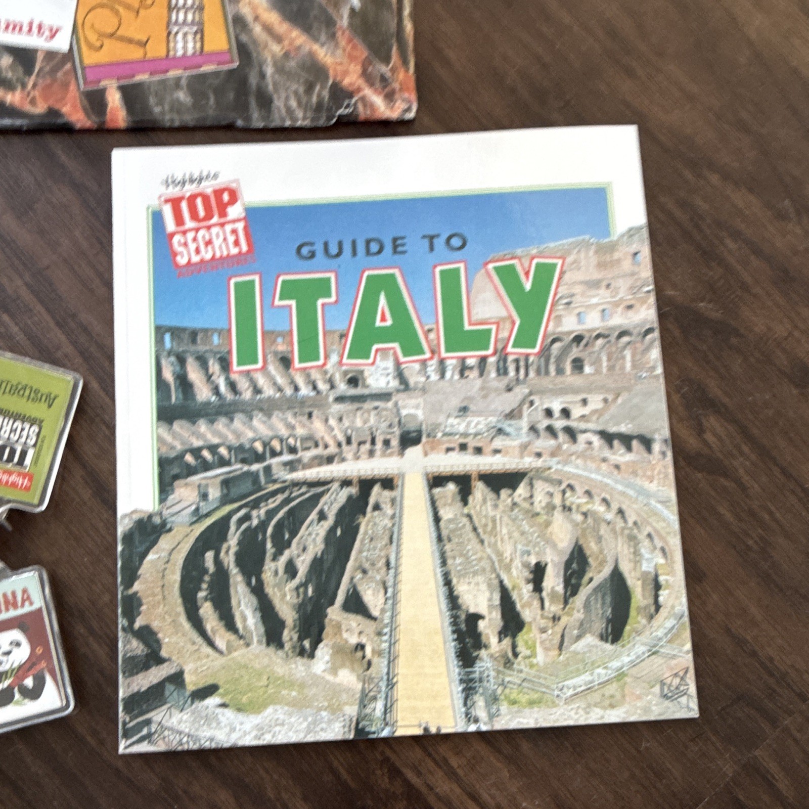 Highlights Top Secret Adventures Board Game Italy Case #81241 set- see pics