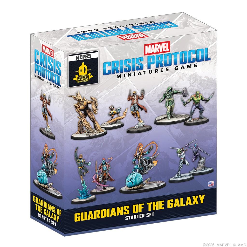 Marvel: Crisis Protocol – Guardians of the Galaxy Starter Set PRESALE SHIPS 7/24
