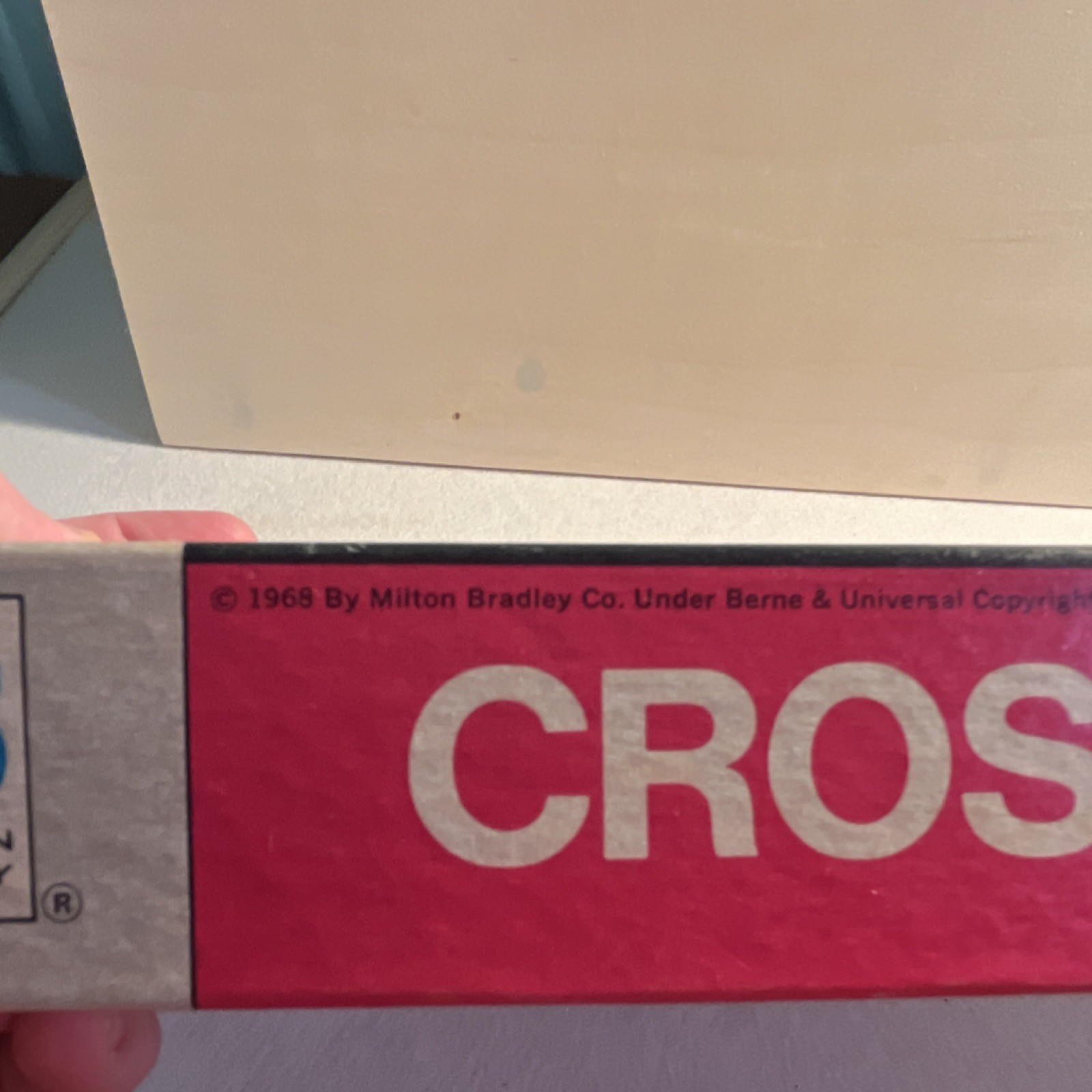 Milton Bradley Cross Up Poker Card Game 1969 MPN 4945 Ages 17+ 2 Players