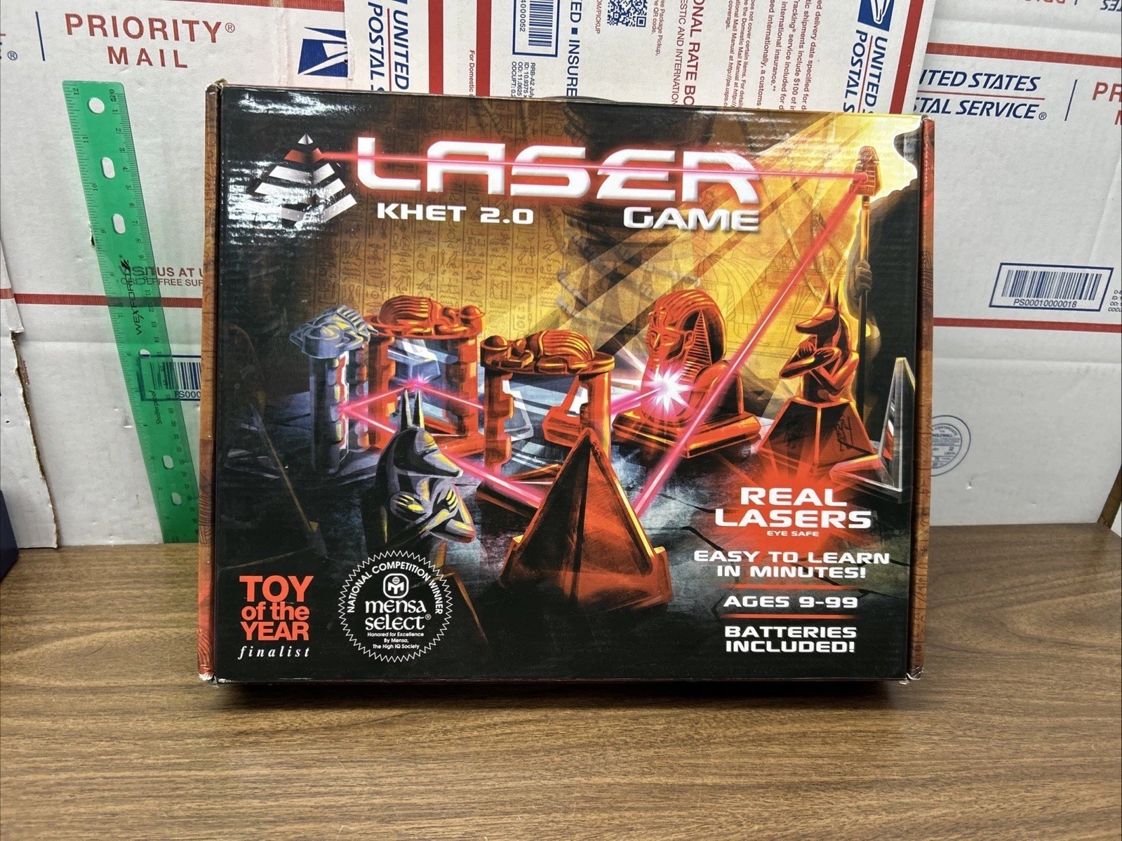 Laser Game Khet 2.0 Mensa Select Winner, Complete no batteries