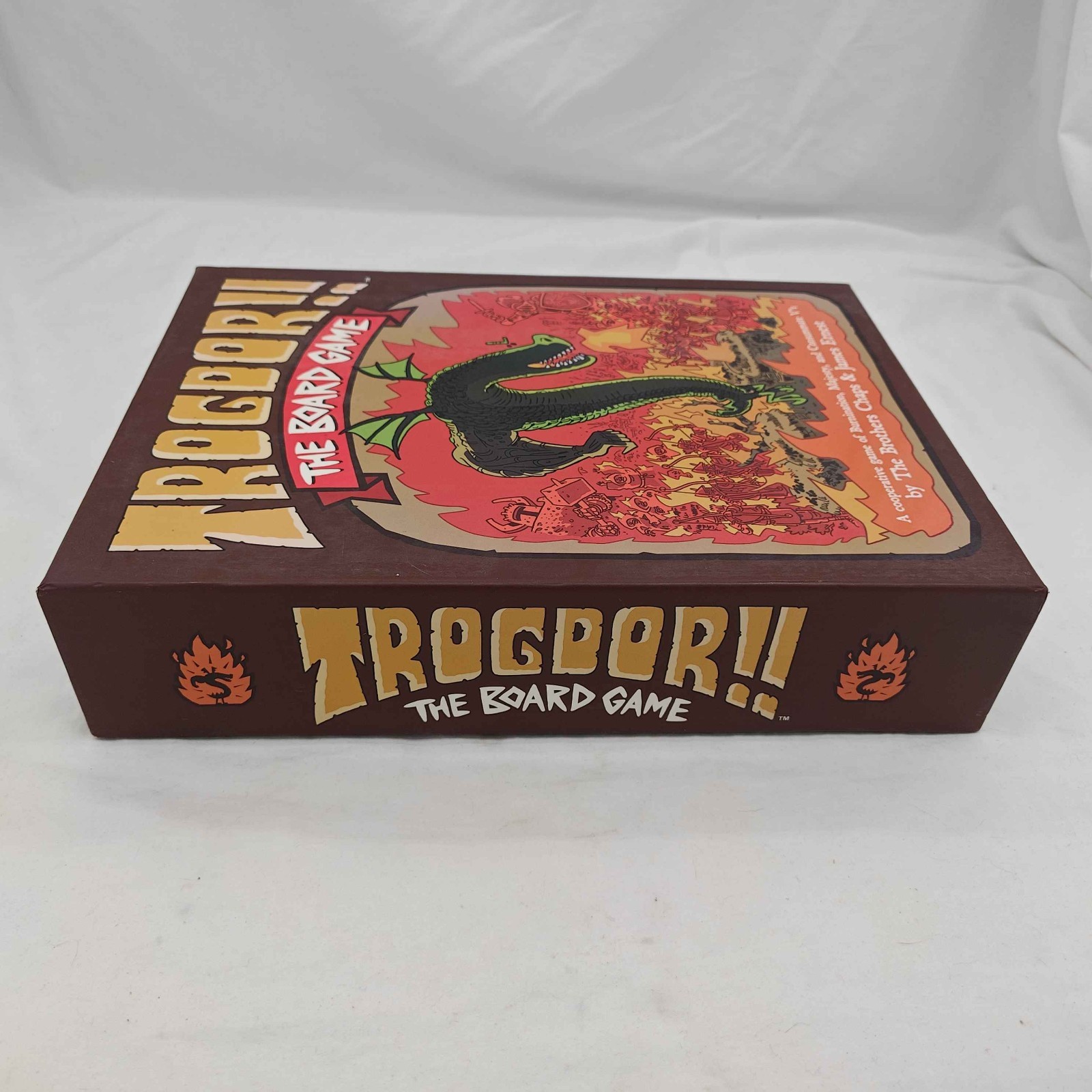 Trogdor!! The Board Game Deluxe Edition Strongbad Boardelectrix Co-op Fantasy