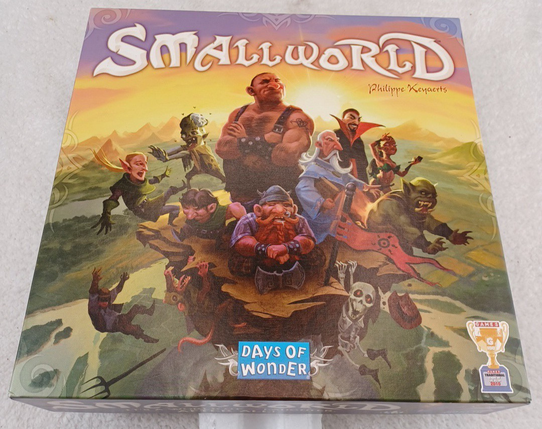 Smallworld Days of Wonder Small World Board Game Complete Played Once 2012